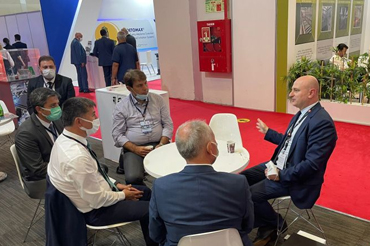 Savunma Sanayi Sanayileşme Daire Başkanı Sn. Murat ÇİZGEL'e, IDEF21 Fuarında standımızı ziyaretlerinden dolayı teşekkür ederiz.