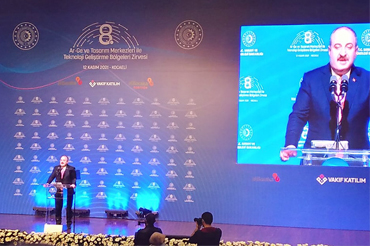 Sanayi ve Teknoloji Bakanlığınca, 12 Kasım 2021 Cuma günü Bilişim Vadisi Kongre Merkezi’nde düzenlenen “8’inci Ar-Ge ve Tasarım Merkezleri ile Teknoloji Geliştirme Bölgeleri Zirvesi”nde Ar-Ge Merkezi Belgemizi teslim aldık.