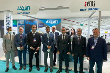 3. Verimlilik ve Teknoloji Fuarında Aselsan Genel Müdür Yrd. Sayın Nuh Yılmaz, Sayın Murat Aslan, Sayın Mert İbrahim Çelebi ve Sayın Oğuz Çetintürk Beyler stantlarımızı ziyaret ettikleri için teşekkür ederiz.